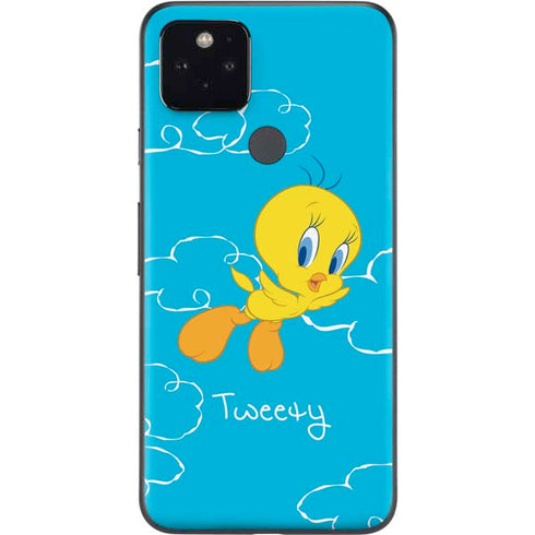 Looney Tunes Tweety Bird Flying Google Pixel 5 Skin